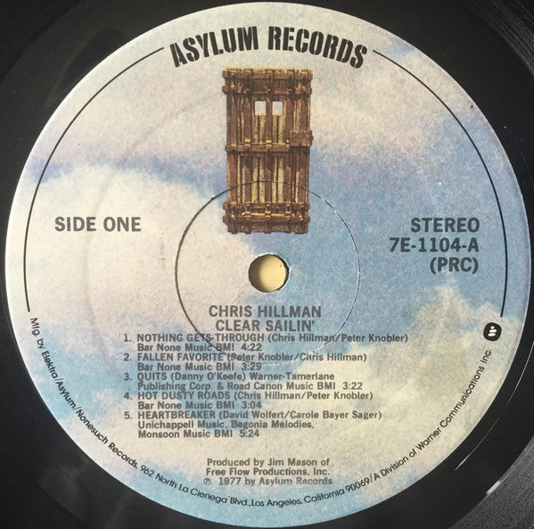 Chris Hillman - Clear Sailin'