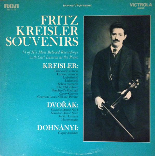 Fritz Kreisler - Souvenirs