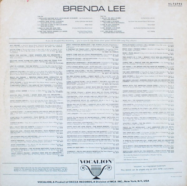 Brenda Lee - Here's Brenda Lee!