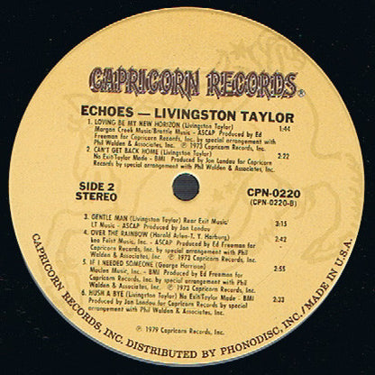 Livingston Taylor - Echoes