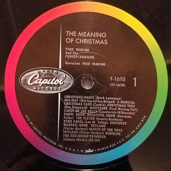 Fred Waring & The Pennsylvanians - The Meaning Of Christmas