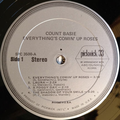 Count Basie - Everything's Coming Up Roses