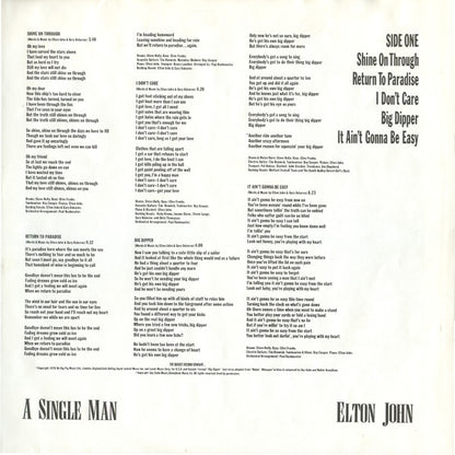 Elton John - A Single Man