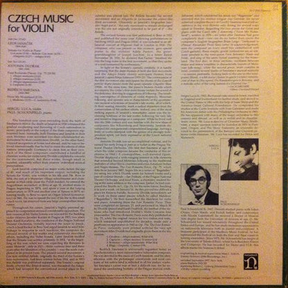 Sergiu Luca, Paul Schoenfield - Czech Music For Violin