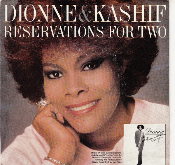 7": Dionne Warwick, Kashif - Reservations For Two