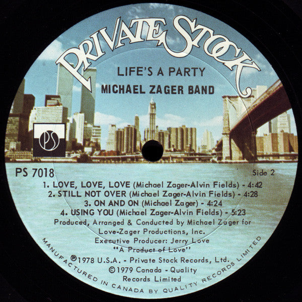 The Michael Zager Band - Life's A Party