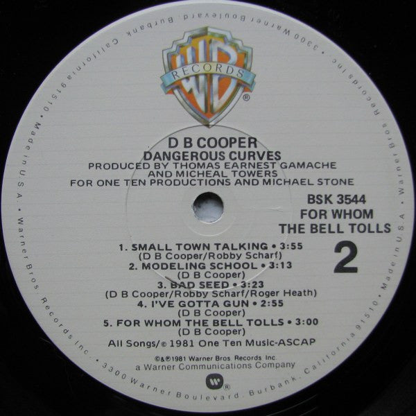 DB Cooper - Dangerous Curves