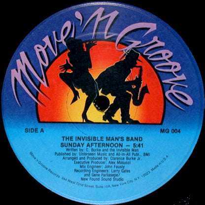 12" Single: Invisible Man's Band - Sunday Afternoon