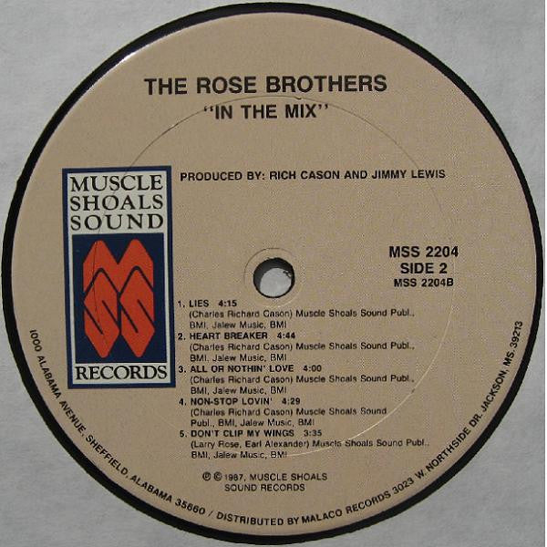 The Rose Brothers - In The Mix
