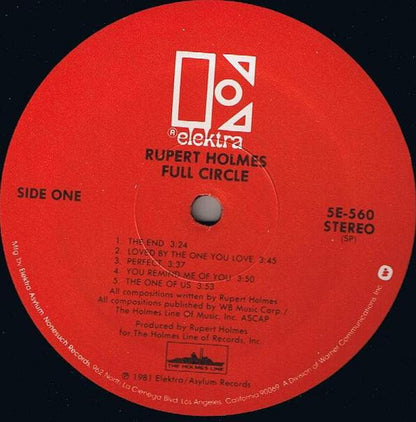 Rupert Holmes - Full Circle