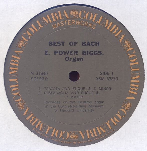 Johann Sebastian Bach, E. Power Biggs - Best Of Bach