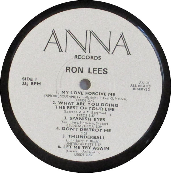 Ron Lees - Ron Lees