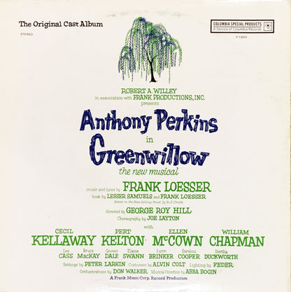 Frank Loesser, Various - Greenwillow (The Original Cast Album)