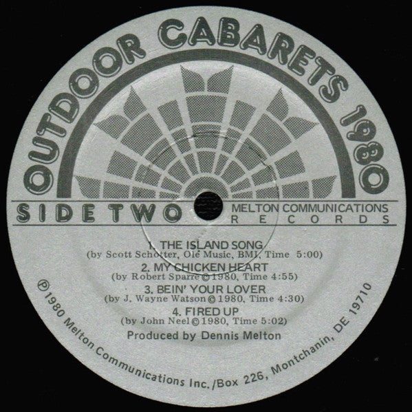 Various - The Outdoors Cabarets 1980