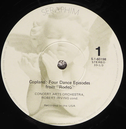 Aaron Copland, The Concert Arts Orchestra, Robert Irving - Great American Ballets, Vol. 2: Copland: Rodeo (Four Dance Episodes) & Appalachian Spring (Suite)