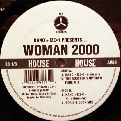12" Single: John Kano - Woman 2000