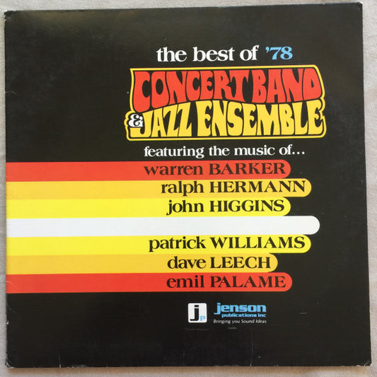 Various - The Best of '78 Concert Band Jazz Ensemble