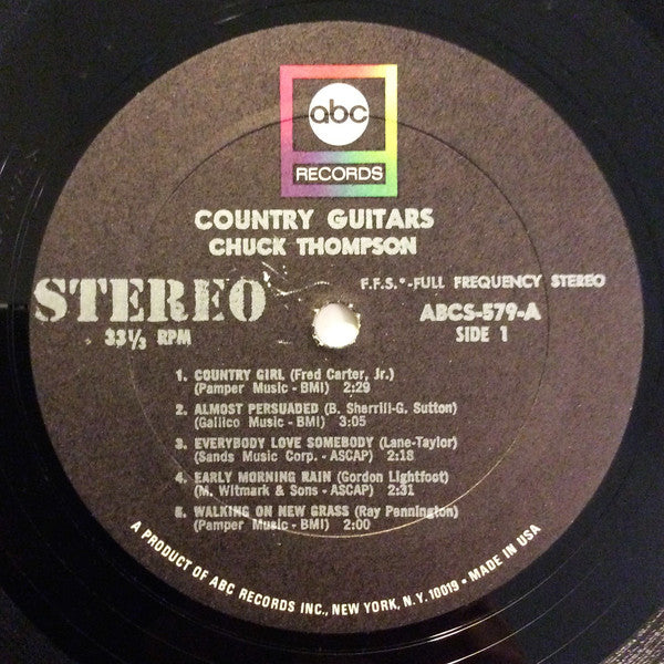 Chuck Thompson - Country Guitars