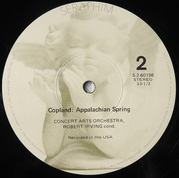 Aaron Copland, The Concert Arts Orchestra, Robert Irving (2) - Great American Ballets, Vol. 2: Copland: Rodeo (Four Dance Episodes) & Appalachian Spring (Suite)