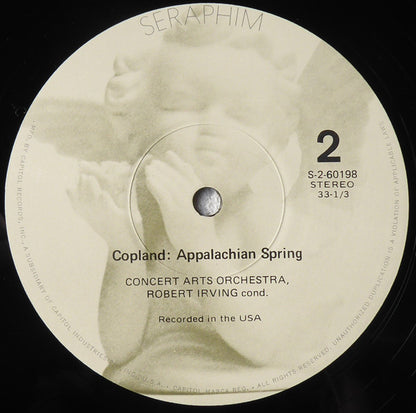 Aaron Copland, The Concert Arts Orchestra, Robert Irving - Great American Ballets, Vol. 2: Copland: Rodeo (Four Dance Episodes) & Appalachian Spring (Suite)