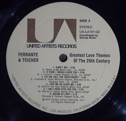 Ferrante & Teicher - Greatest Love Themes Of The 20th Century