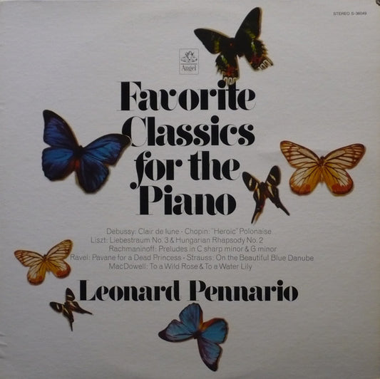 Leonard Pennario - Favorite Classics For Piano