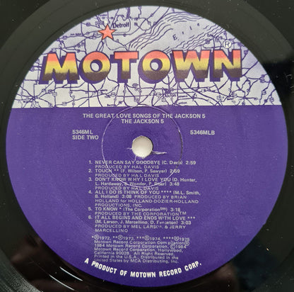 The Jackson 5 - The Great Love Songs Of The Jackson 5