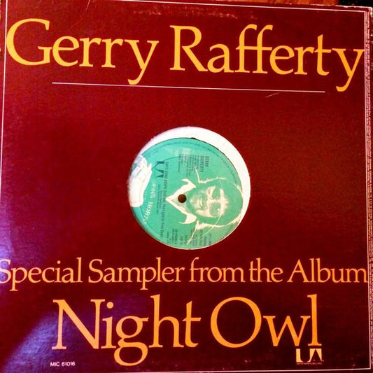 12": Gerry Rafferty - Days Gone Down (Still Got The Light In Your Eyes)