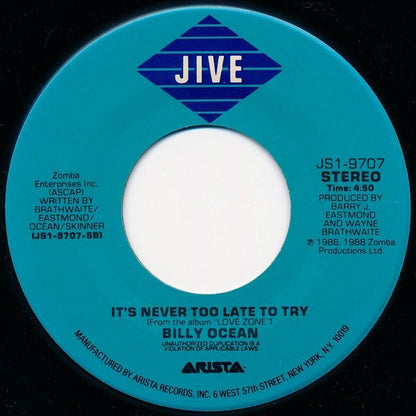 7" Single: Billy Ocean - The Colour Of Love