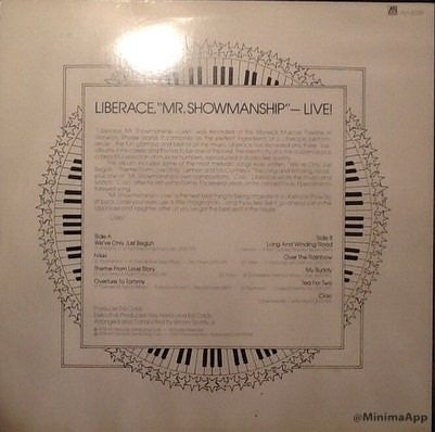 Liberace - Mr. Showmanship - Live!