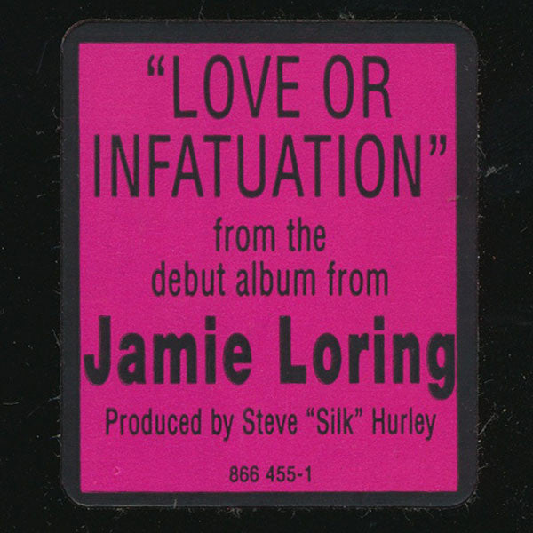 12": Jamie Loring - Love Or Infatuation