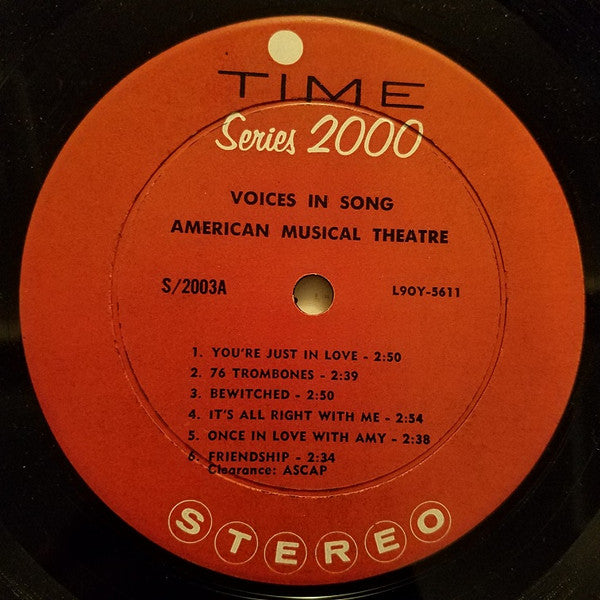 Various - Voices In Song  (American Musical Theatre)