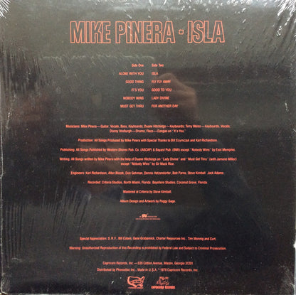 Mike Pinera - Isla