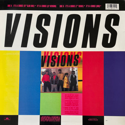 12" Single: Visions - It's A Choice