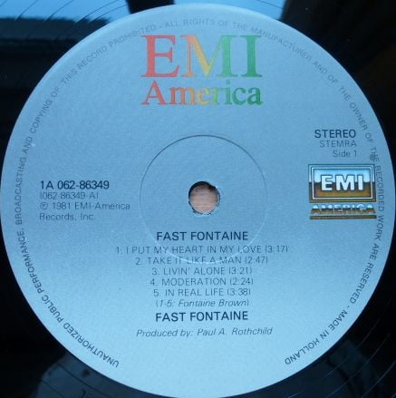 Fast Fontaine - Fast Fontaine