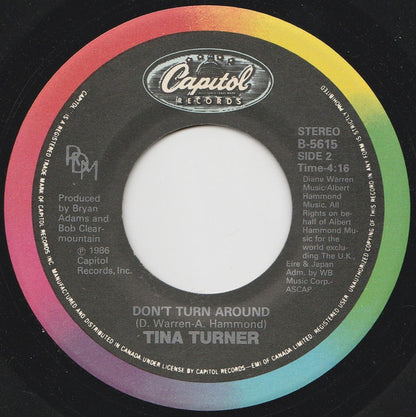 7" Single: Tina Turner - Typical Male
