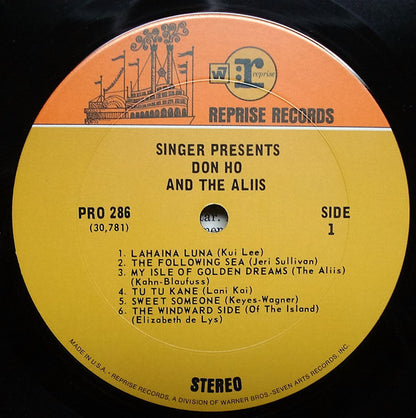 Don Ho, The Aliis - Singer Presents
