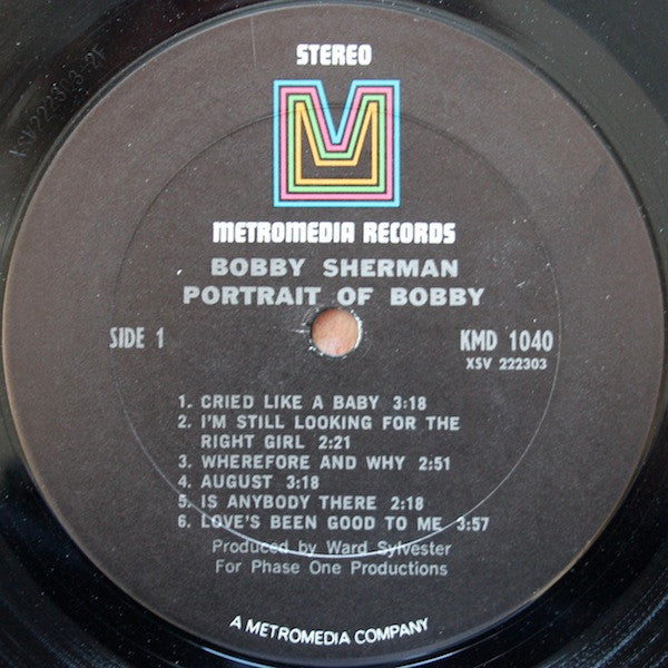 Bobby Sherman - Portrait Of Bobby