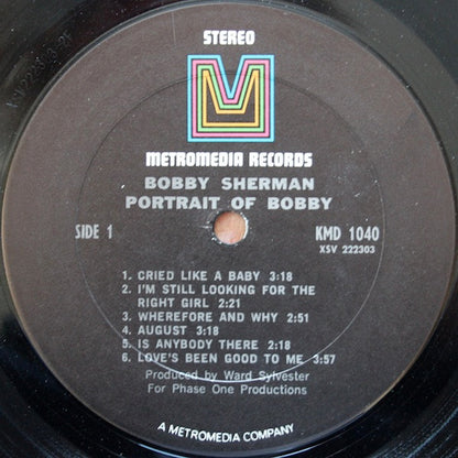 Bobby Sherman - Portrait Of Bobby