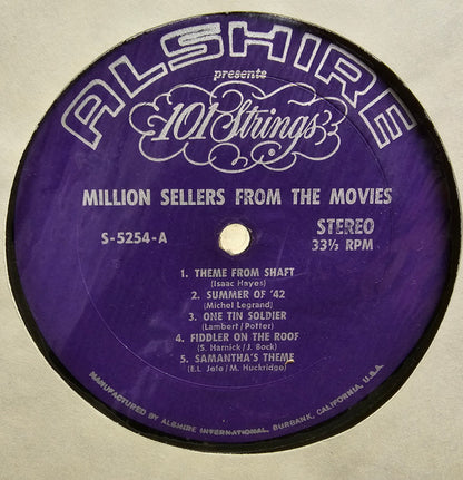 101 Strings - Million Sellers From The Movies