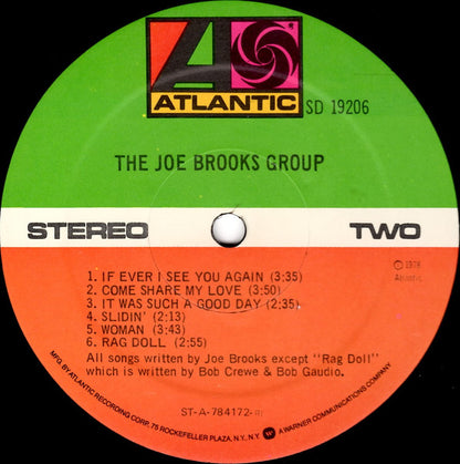 The Joe Brooks Group - The Joe Brooks Group