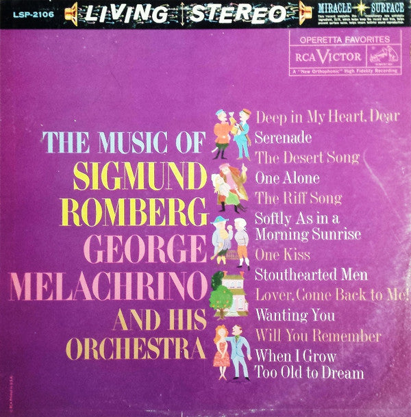 Sigmund Romberg, The Melachrino Orchestra - The Music Of Sigmund Romberg George Melachrino And His Orchestra