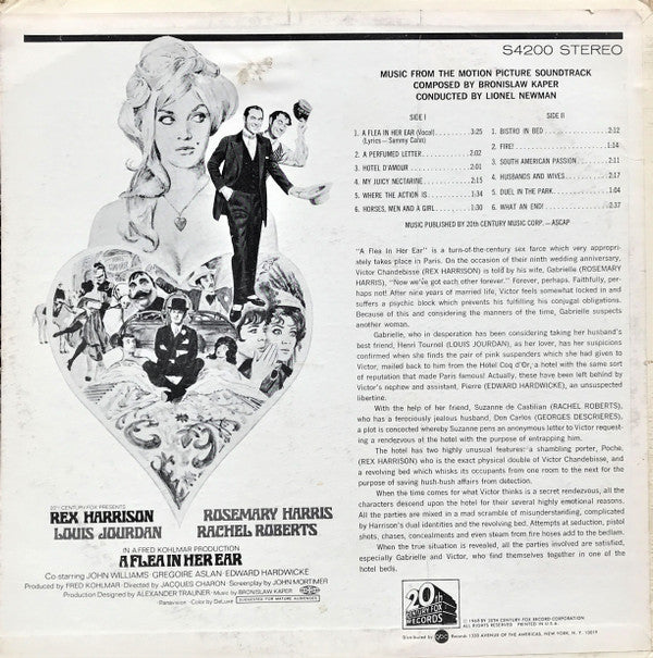 Bronislaw Kaper, Lionel Newman - A Flea In Her Ear (Music From The Motion Picture Soundtrack)