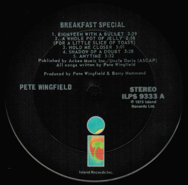 Pete Wingfield - Breakfast Special