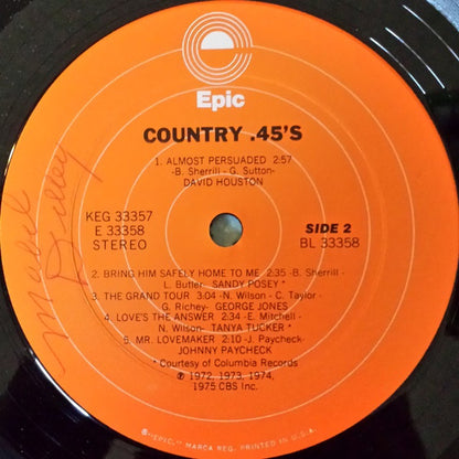 Various - Country .45's