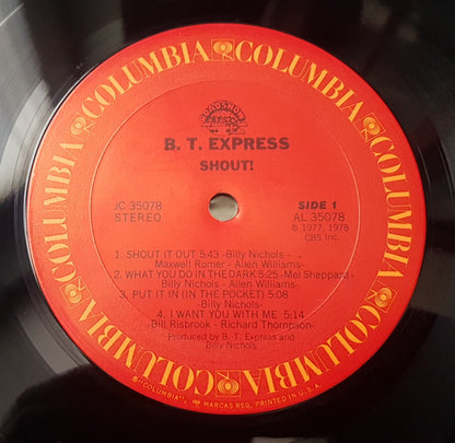 B.T. Express - Shout! (Shout It Out)