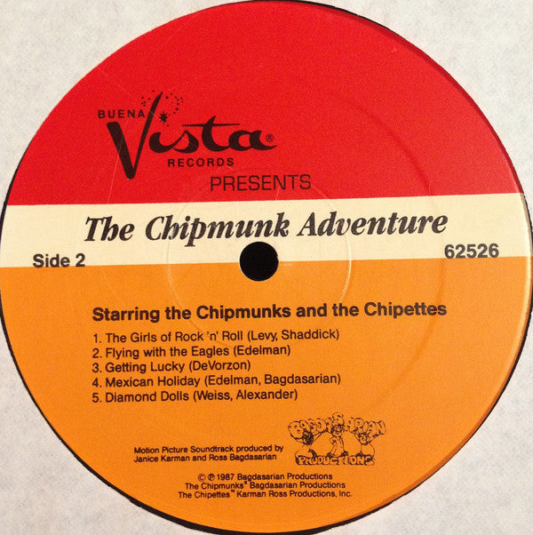 The Chipmunks, The Chipettes - The Chipmunk Adventure (At Last! Alvin's First Motion Picture Soundtrack)