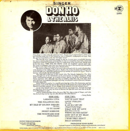 Don Ho, The Aliis - Singer Presents