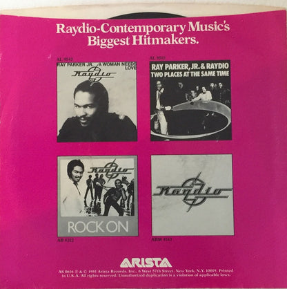 7" Single: Raydio - That Old Song