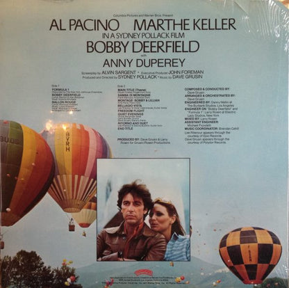Dave Grusin - Bobby Deerfield (Music From The Original Motion Picture Soundtrack)